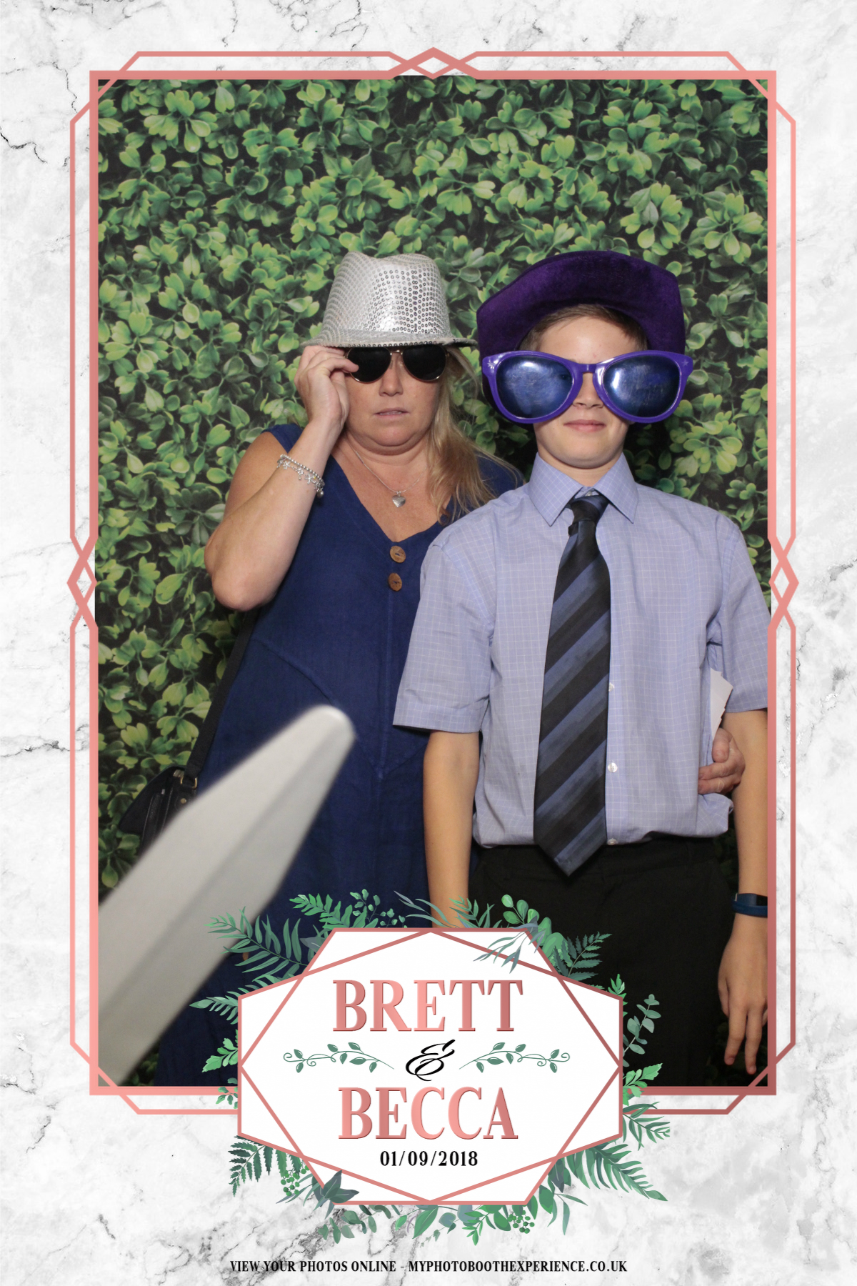 Brett & Becca's Wedding | View more photos from the event at gallery.myphotoboothexperience.co.uk/u/MyPhotoBoothExperienceLtd/Brett-Beccas-Wedding